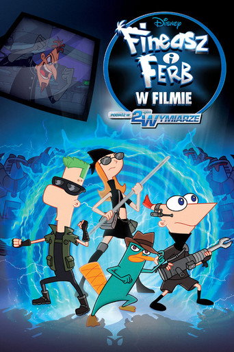 Okładka filmu Fineasz i Ferb: Podróż w 2-gim wymiarze