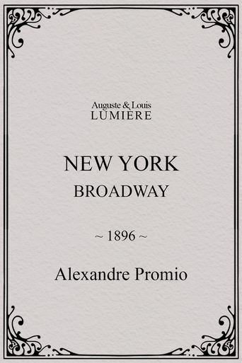 New York, Broadway