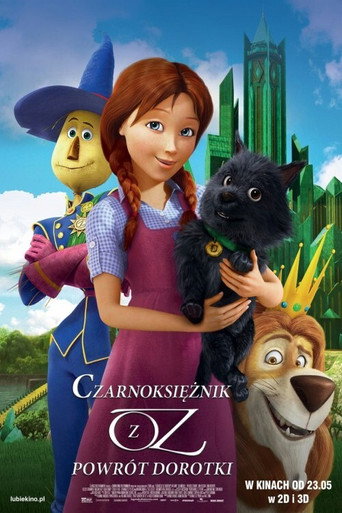 Okładka filmu Czarnoksiężnik z Oz: Powrót Dorotki