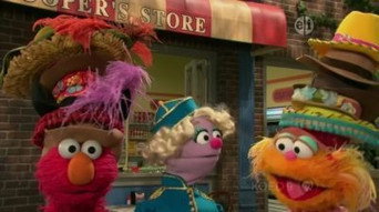 Elmo & Zoe's Hat Contest episode still image