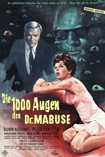Okładka filmu Die 1000 Augen des Dr. Mabuse