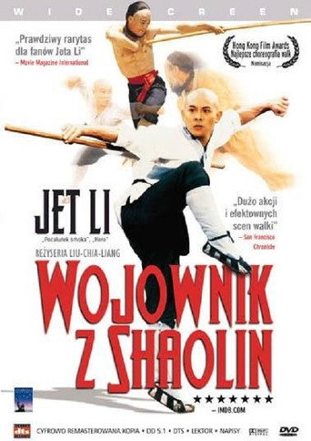 Okładka filmu Wojownik z Shaolin