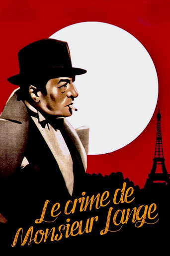 Okładka filmu Le Crime de Monsieur Lange