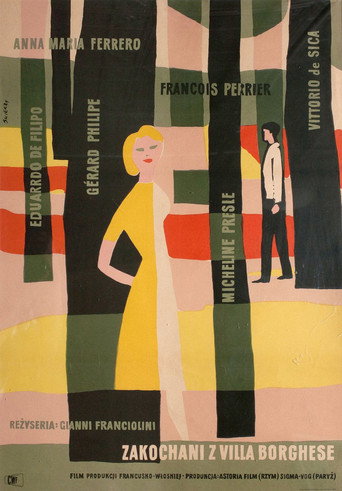 Okładka filmu Les Amants de Villa Borghese