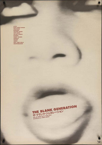 The Blank Generation 在线观看和下载完整电影