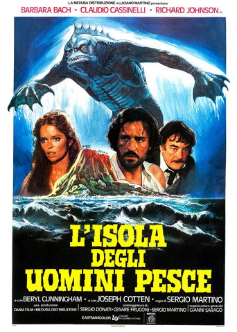 Okładka filmu L'isola degli uomini pesce
