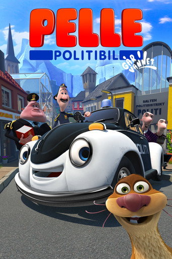 Okładka filmu Pelle Politibil går i vannet