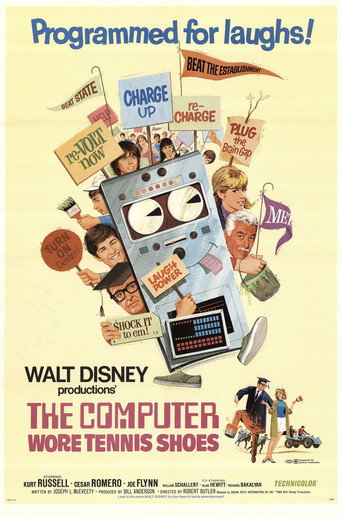 The Computer Wore Tennis Shoes 在线观看和下载完整电影