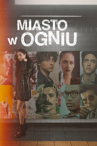 Okładka serialu Miasto w ogniu