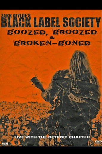 Black Label Society: Boozed, Broozed & Broken-Boned 在线观看和下载完整电影