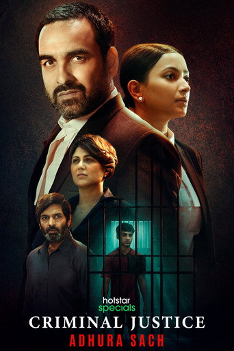 Okładka serialu Criminal Justice: Adhura Sach