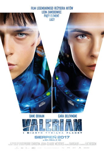 Okładka filmu Valerian i Miasto Tysiąca Planet