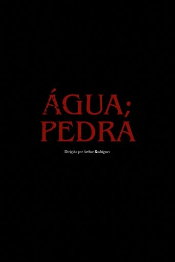 água; pedra