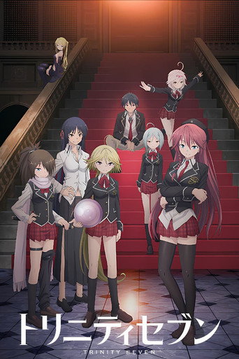 Okładka serialu Trinity Seven