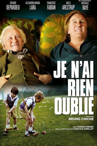 Okładka filmu Je n'ai rien oublié