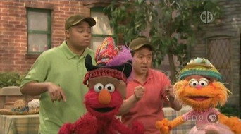 Elmo & Zoe's Hat Contest episode still image