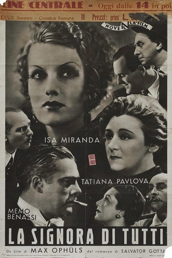 Okładka filmu La signora di tutti