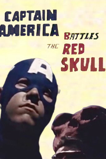 Okładka filmu Captain America Battles the Red Skull