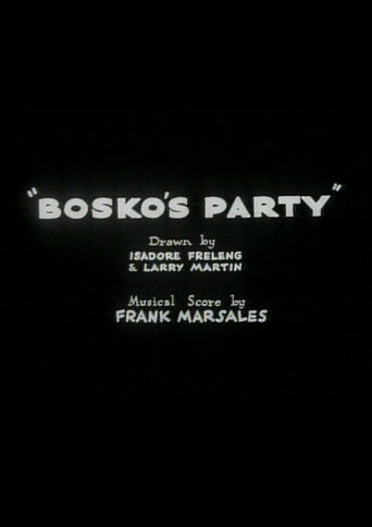 Bosko's Party 在线观看和下载完整电影