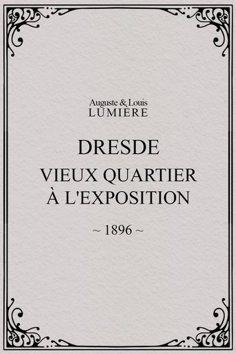 Dresde, vieux quartier à l'Exposition