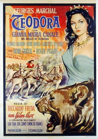 Okładka filmu Teodora, cesarzowa bizantyjska