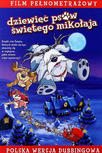 Okładka filmu Dziewięć psów Świętego Mikołaja