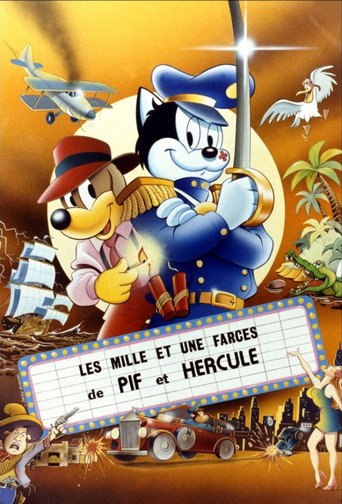 Okładka filmu Les mille et une farces de Pif et Hercule