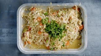 Pork Marsala and Thai Noodles