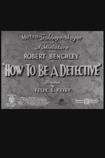 How to Be a Detective 在线观看和下载完整电影