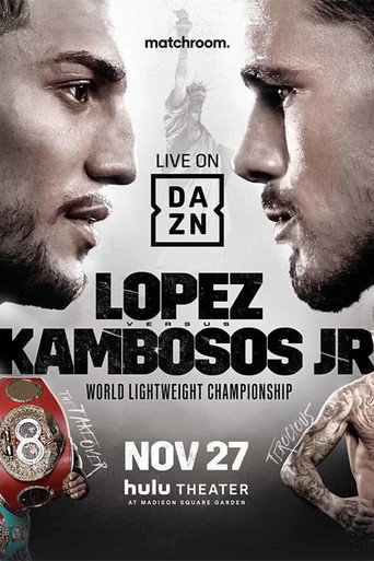 Okładka filmu Teofimo Lopez vs. George Kambosos Jr