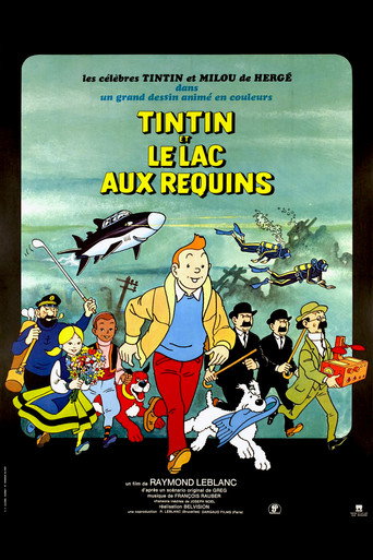 Okładka filmu Tintin i Jezioro Rekinów