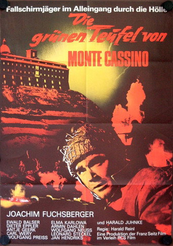 Okładka filmu Die grünen Teufel von Monte Cassino