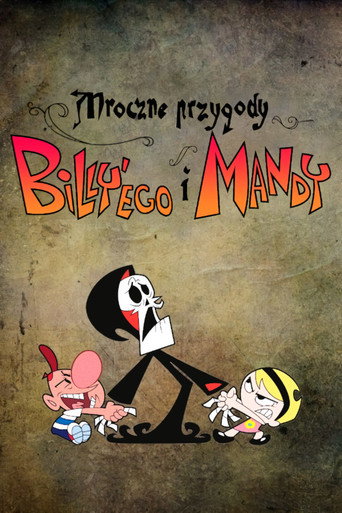 Okładka serialu Mroczne przygody Billy'ego i Mandy