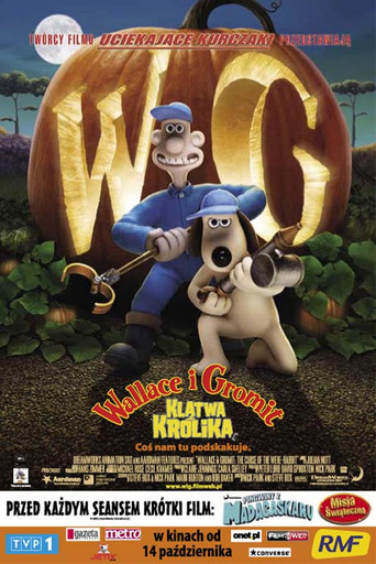 Okładka filmu Wallace i Gromit: Klątwa królika