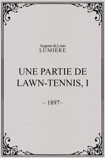Une partie de lawn-tennis, I