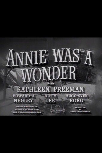 Annie Was a Wonder 在线观看和下载完整电影