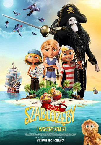 Okładka filmu Kapitan Szablozęby i magiczny diament