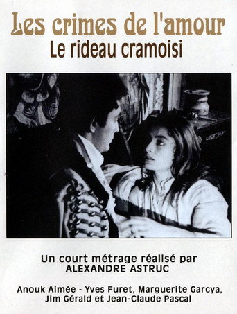 Okładka filmu Le Rideau cramoisi