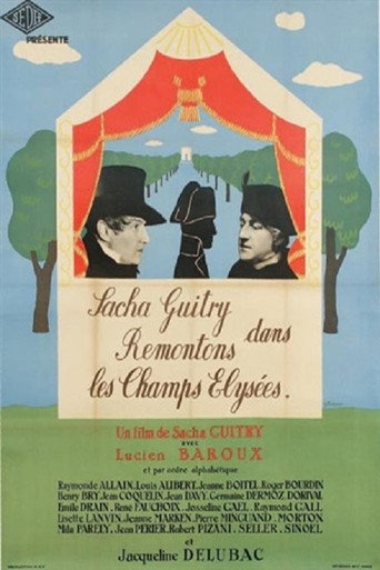 Okładka filmu Remontons les Champs-Elysées