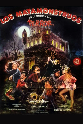 Okładka filmu Los matamonstruos en la mansion del terror