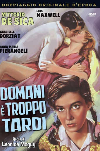 Okładka filmu Domani è troppo tardi