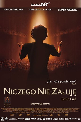 Okładka filmu Niczego nie żałuję - Edith Piaf