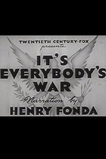 It's Everybody's War 在线观看和下载完整电影