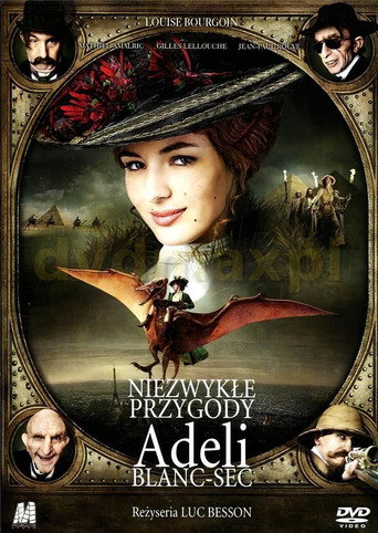 Okładka filmu Niezwykłe przygody Adeli Blanc-Sec
