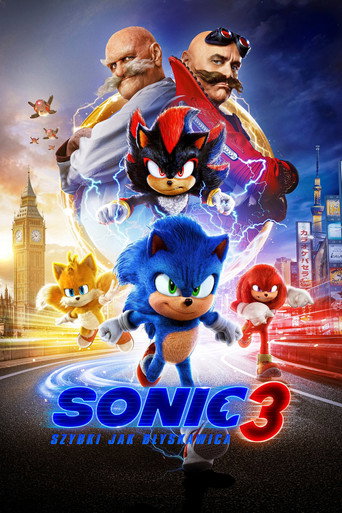 Okładka filmu Sonic 3. Szybki jak błyskawica