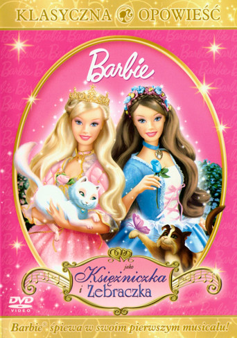 Okładka filmu Barbie jako księżniczka i żebraczka