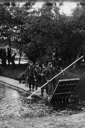 Engineers Building a Temporary Bridge