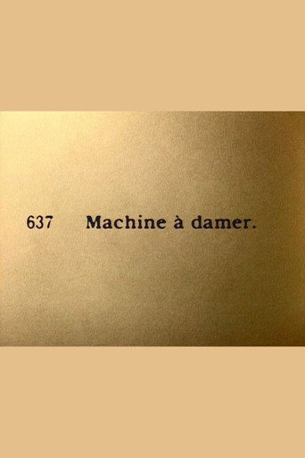 Lyon, travaux au canal de Jonage: Machine à damer 在线观看和下载完整电影