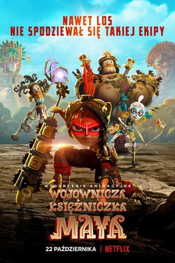 Okładka serialu Wojownicza księżniczka Maya