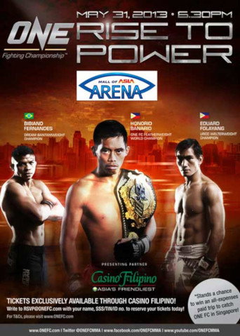 ONE Fighting Championship 9: Rise to Power 在线观看和下载完整电影